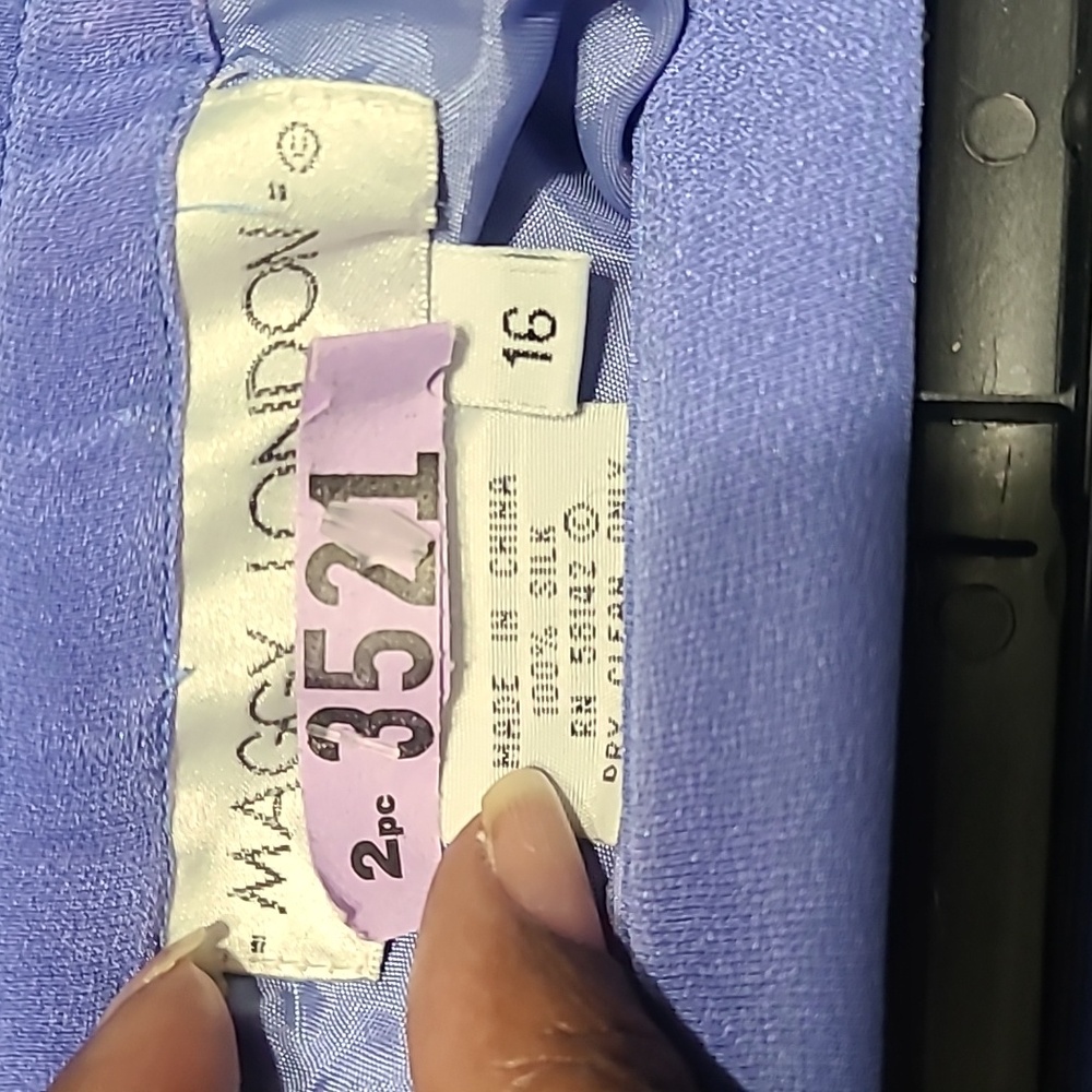 Maggy London Vibrant Blue Pencil Skirt - Picture 2 of 7